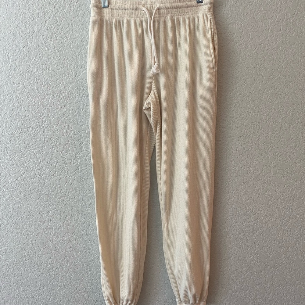 Urban Outfitters Out From Under Cream Joggers